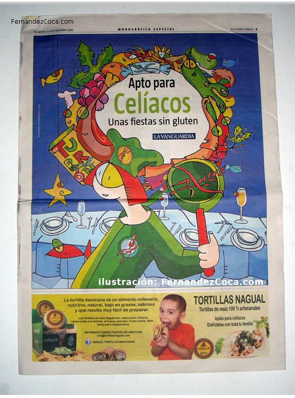 Ilustraciones para el periódico LA VANGUARDIA. Fernández-Coca web: coca.plus